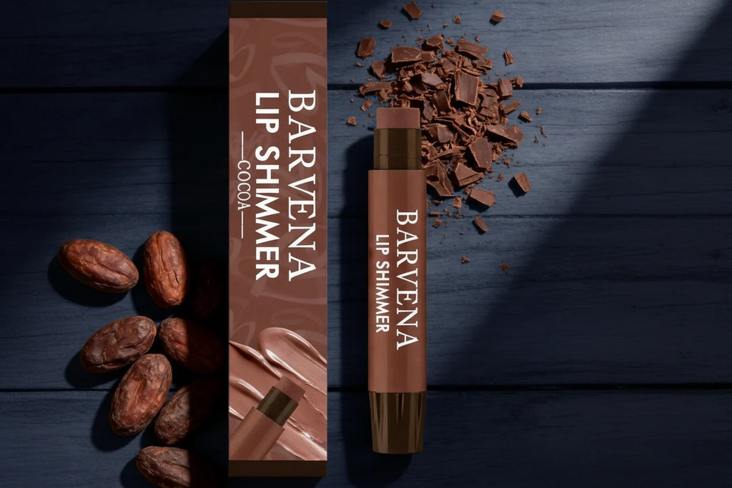 Bálsamo Labial Hidratante con Manteca de Karité y Shimmer