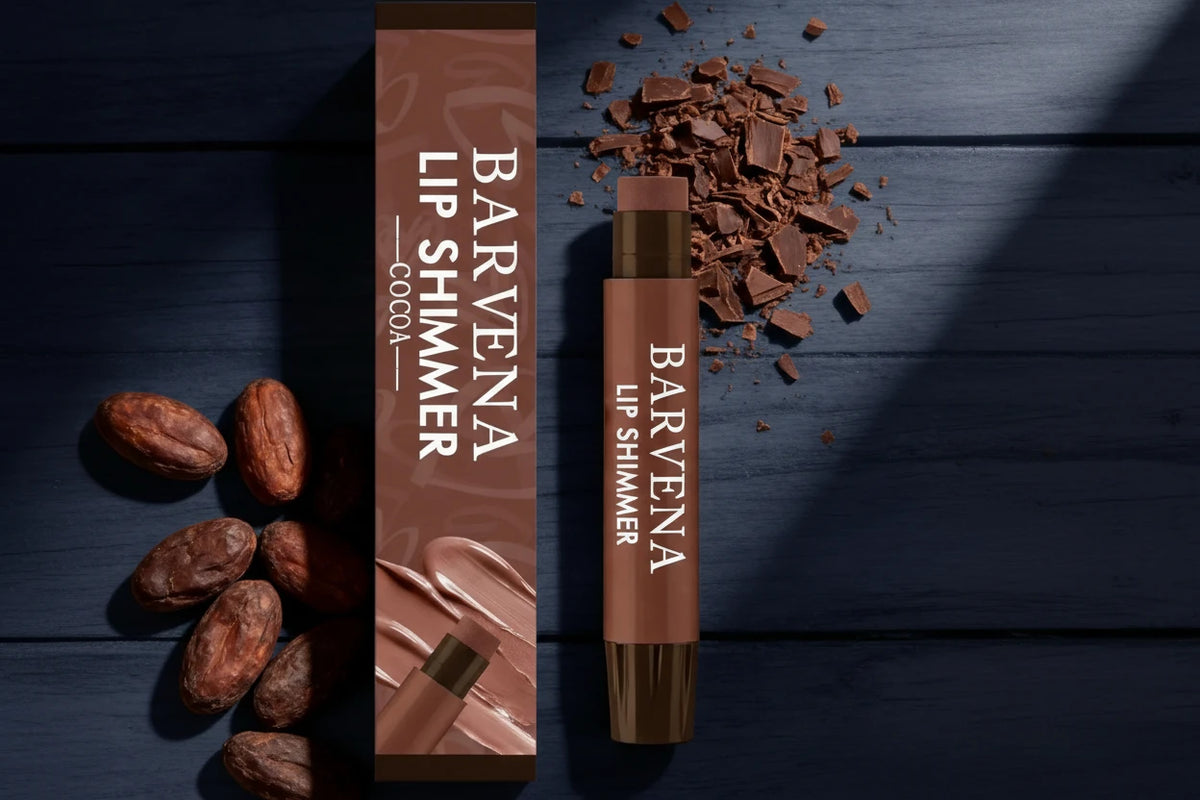 Bálsamo Labial Hidratante con Manteca de Karité y Shimmer