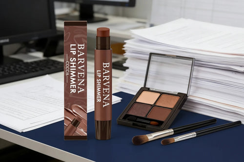 Bálsamo Labial Hidratante con Manteca de Karité y Shimmer
