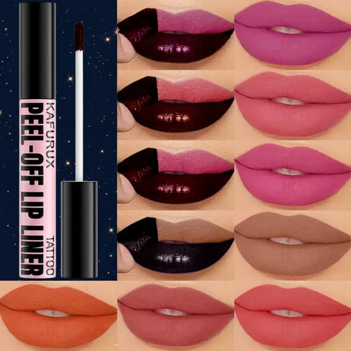 Lip Tint Despegable Larga Duración Resistente al Agua — 7 Colores