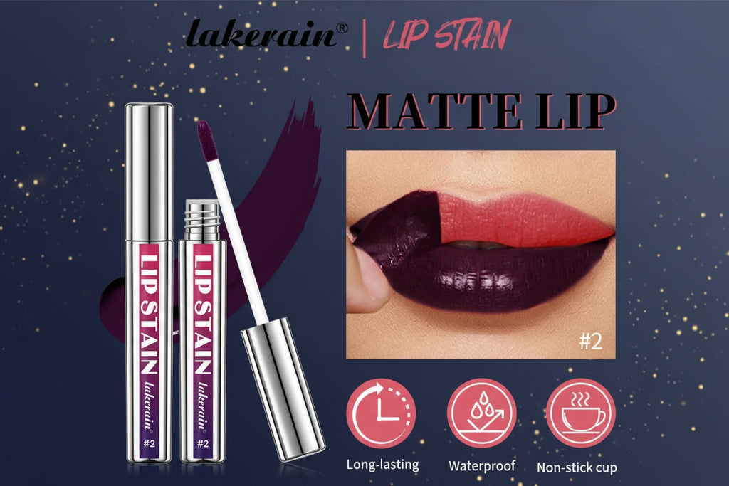Lip Tint Despegable Natural Resistente al Agua — Cosmética Femenina