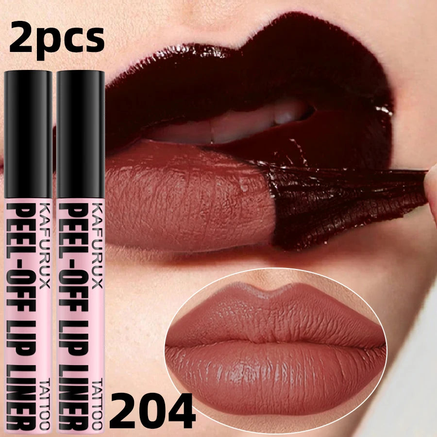 Lip Tint Despegable Larga Duración Resistente al Agua — 7 Colores