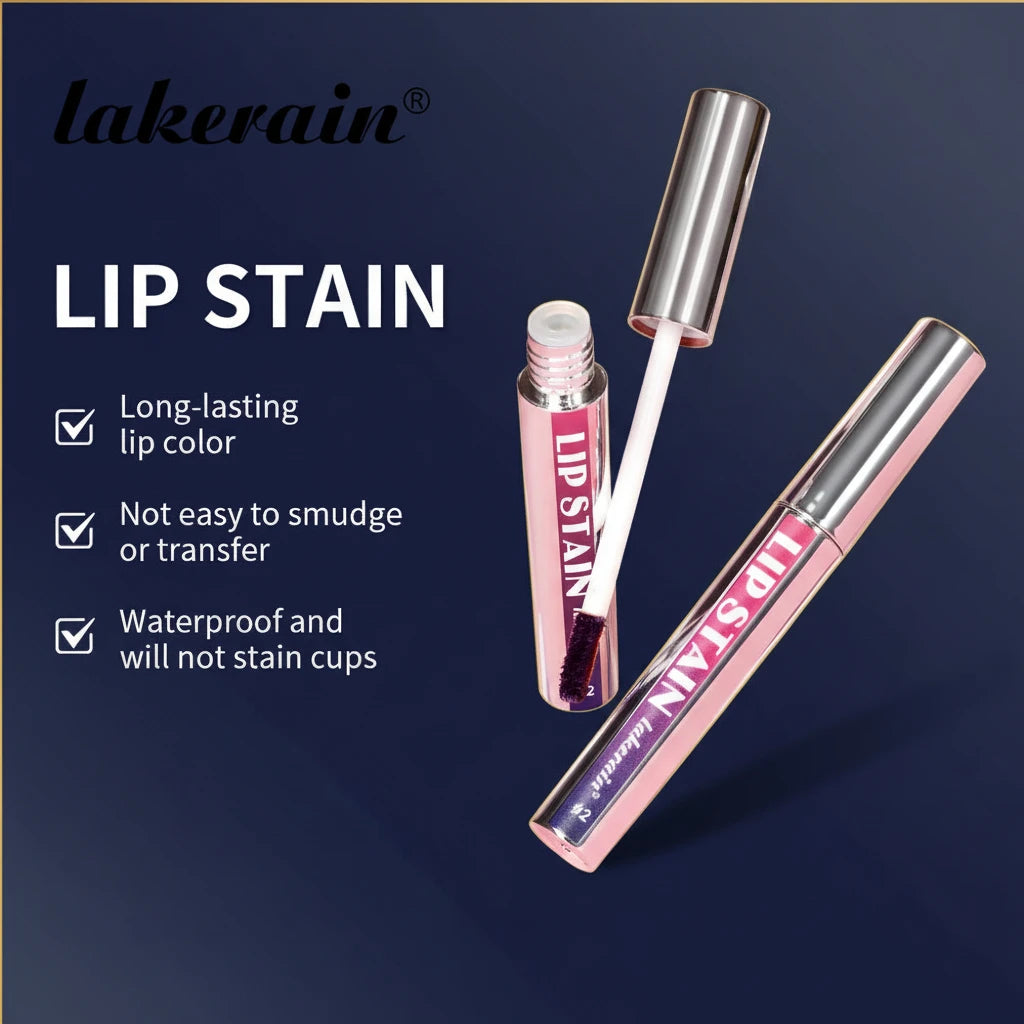 Lip Tint Despegable Natural Resistente al Agua — Cosmética Femenina