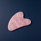 Uso de la piedra Gua Sha para relajar la parte posterior del cuello